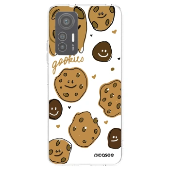Picasee átlátszó szilikon tok az alábbi mobiltelefonokra Xiaomi 12 Lite - Gookies