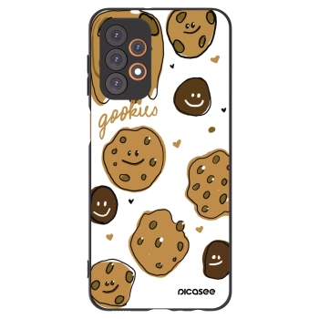 Picasee fekete szilikon tok az alábbi mobiltelefonokra Samsung Galaxy A23 A236B 5G - Gookies