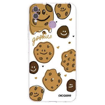 Picasee átlátszó szilikon tok az alábbi mobiltelefonokra Honor 8X - Gookies
