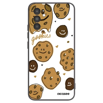 Picasee fekete szilikon tok az alábbi mobiltelefonokra Samsung Galaxy A04s A047F - Gookies