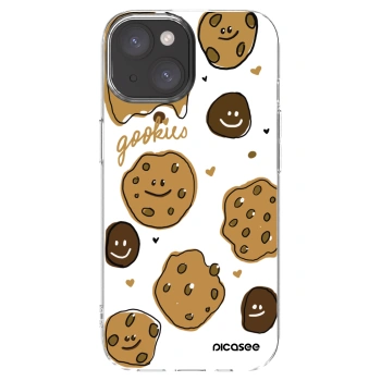 Picasee átlátszó szilikon tok az alábbi mobiltelefonokra Apple iPhone 15 - Gookies