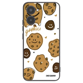 Picasee fekete szilikon tok az alábbi mobiltelefonokra Realme 10 4G - Gookies