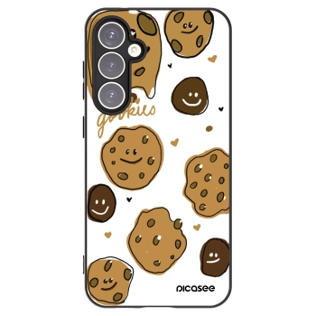 Picasee fekete szilikon tok az alábbi mobiltelefonokra Samsung Galaxy S23 FE S711B - Gookies