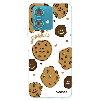 Picasee átlátszó szilikon tok az alábbi mobiltelefonokra Motorola Edge 40 Neo - Gookies