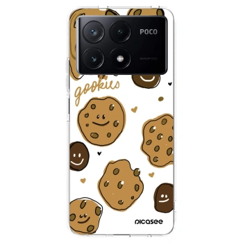Picasee átlátszó szilikon tok az alábbi mobiltelefonokra Xiaomi Poco X6 Pro - Gookies