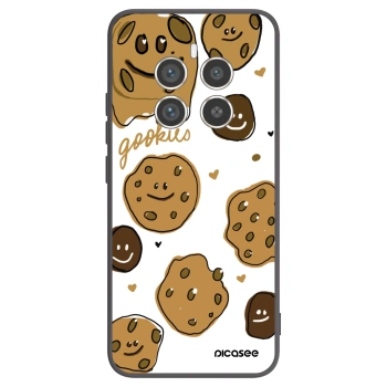 Picasee fekete szilikon tok az alábbi mobiltelefonokra Realme 12 Pro 5G - Gookies