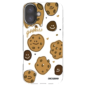 Picasee átlátszó szilikon tok az alábbi mobiltelefonokra Apple iPhone 16 Plus - Gookies