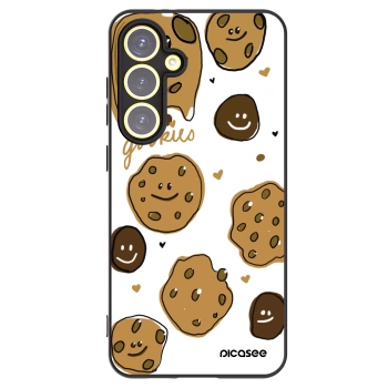 Picasee fekete szilikon tok az alábbi mobiltelefonokra Samsung Galaxy S24 FE S721B - Gookies