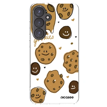 Picasee átlátszó szilikon tok az alábbi mobiltelefonokra Samsung Galaxy S24 FE S721B - Gookies