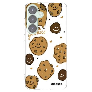 Picasee átlátszó szilikon tok az alábbi mobiltelefonokra Samsung Galaxy S25+ 5G - Gookies