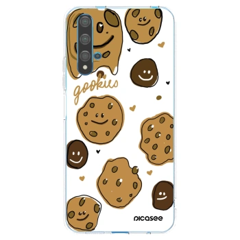 Picasee átlátszó szilikon tok az alábbi mobiltelefonokra Huawei Nova 5T - Gookies