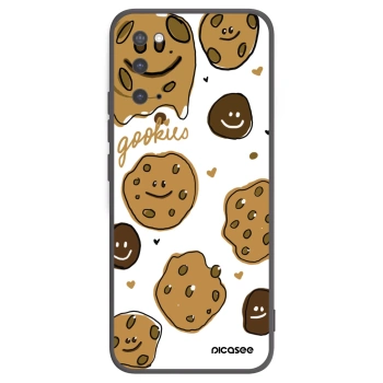 Picasee fekete szilikon tok az alábbi mobiltelefonokra Samsung Galaxy S20 G980F - Gookies
