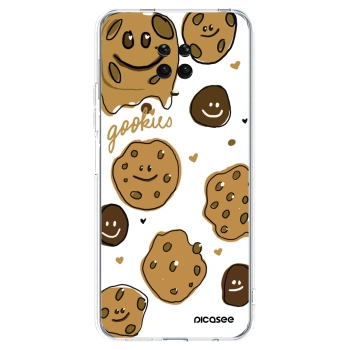 Picasee átlátszó szilikon tok az alábbi mobiltelefonokra Xiaomi Redmi Note 9 Pro - Gookies