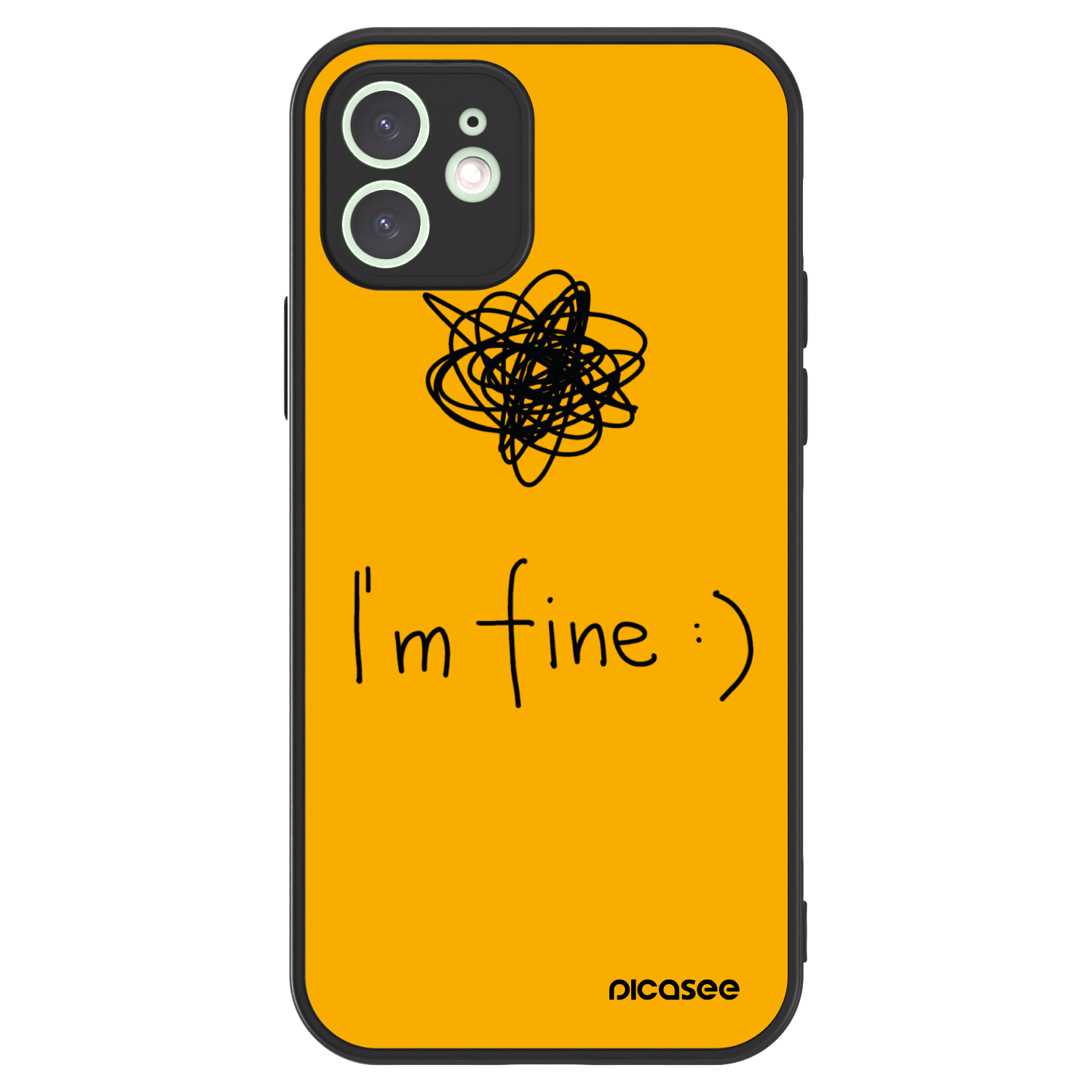 Picasee ULTIMATE CASE Apple iPhone 12 - készülékre - I am fine