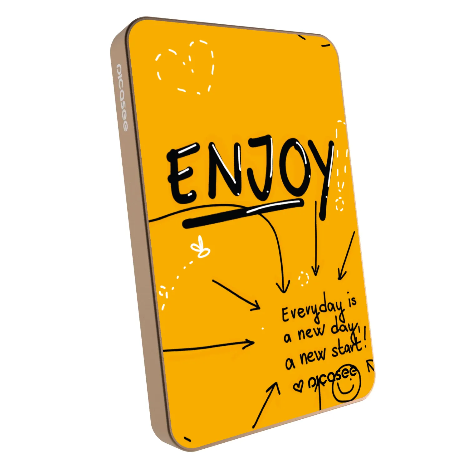 Picasee Powerbank MagSafe 5 000 mAh Aranysárga - Enjoy