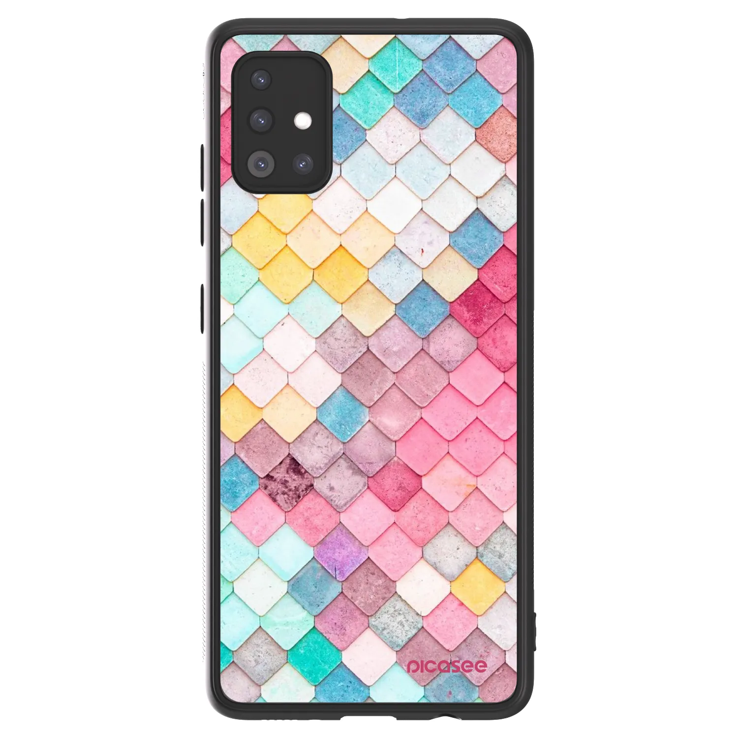Picasee ULTIMATE CASE Samsung Galaxy A51 A515F - készülékre - Colorful roof