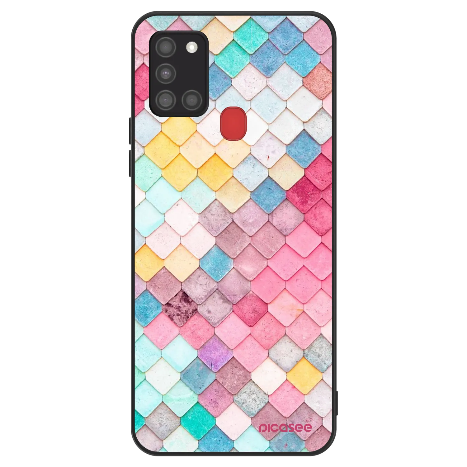 Picasee ULTIMATE CASE Samsung Galaxy A21s - készülékre - Colorful roof