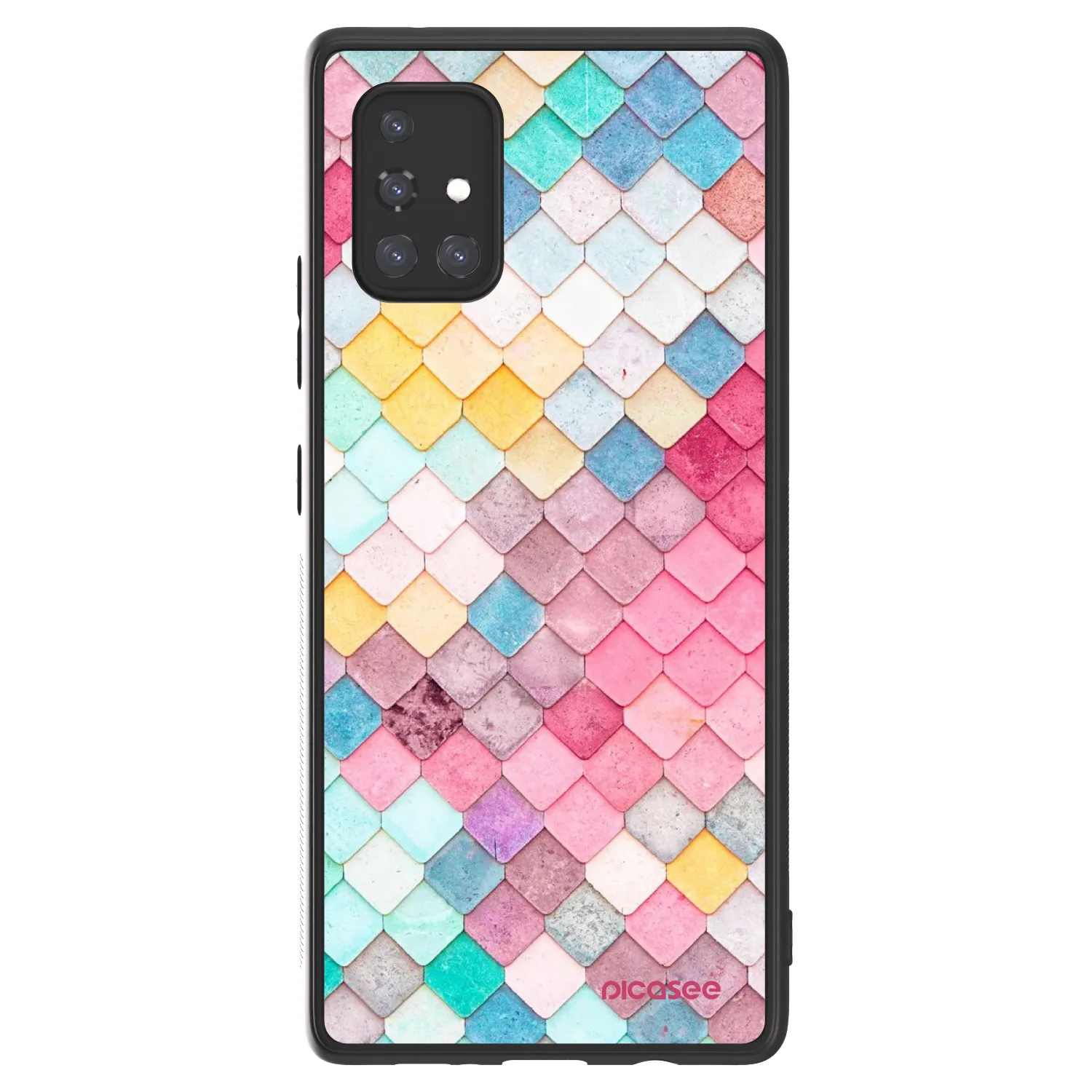 Picasee ULTIMATE CASE Samsung Galaxy A71 A715F - készülékre - Colorful roof