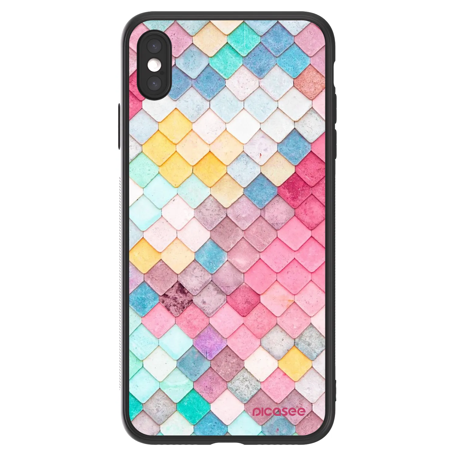 Picasee ULTIMATE CASE Apple iPhone XS Max - készülékre - Colorful roof