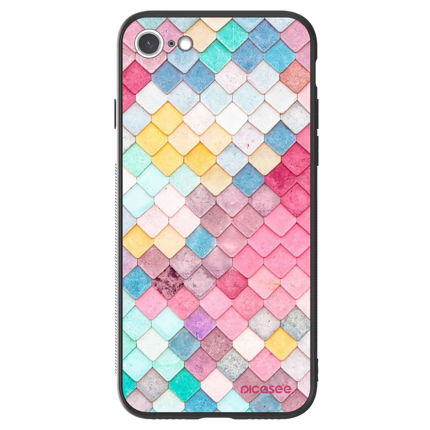 Picasee ULTIMATE CASE Apple iPhone SE 2020 - készülékre - Colorful roof