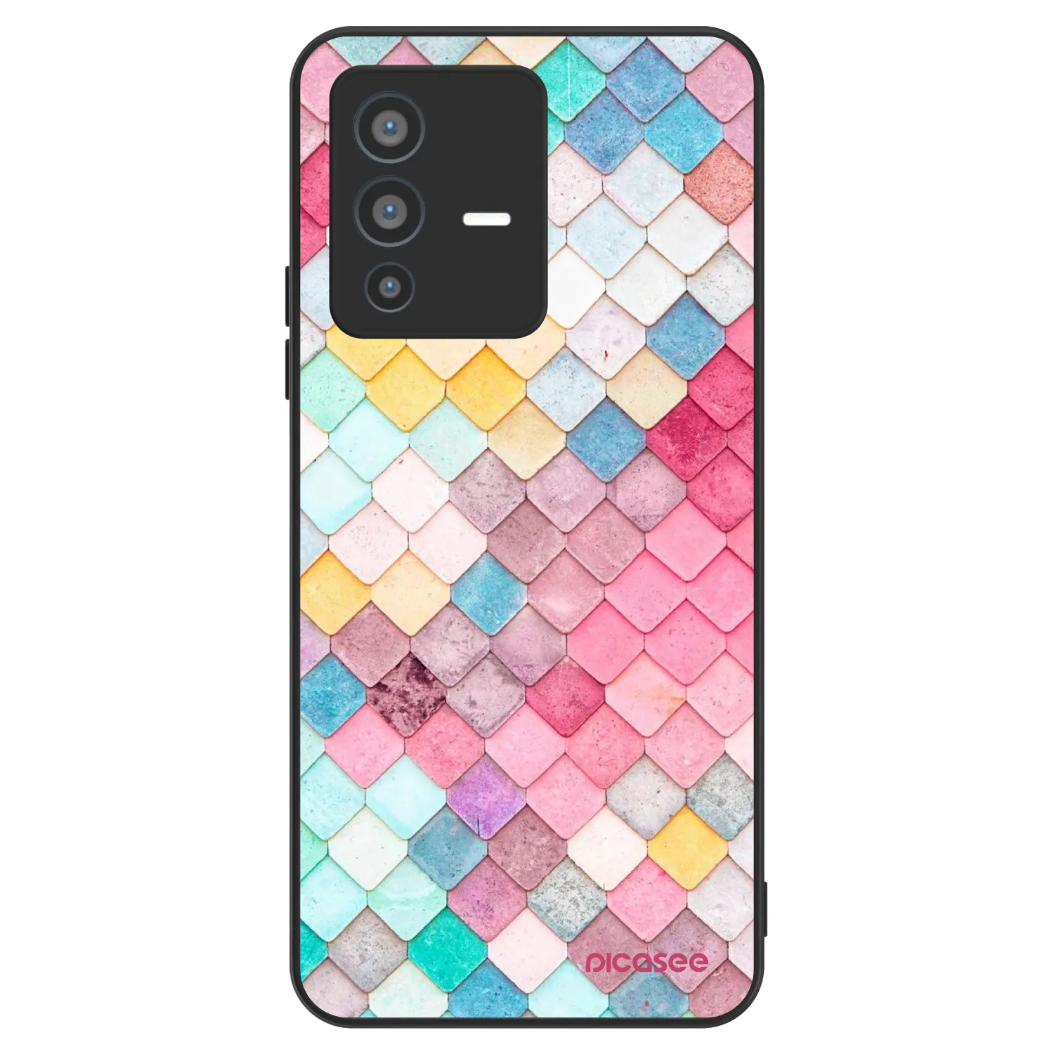 Picasee ULTIMATE CASE Vivo V23 5G - készülékre - Colorful roof