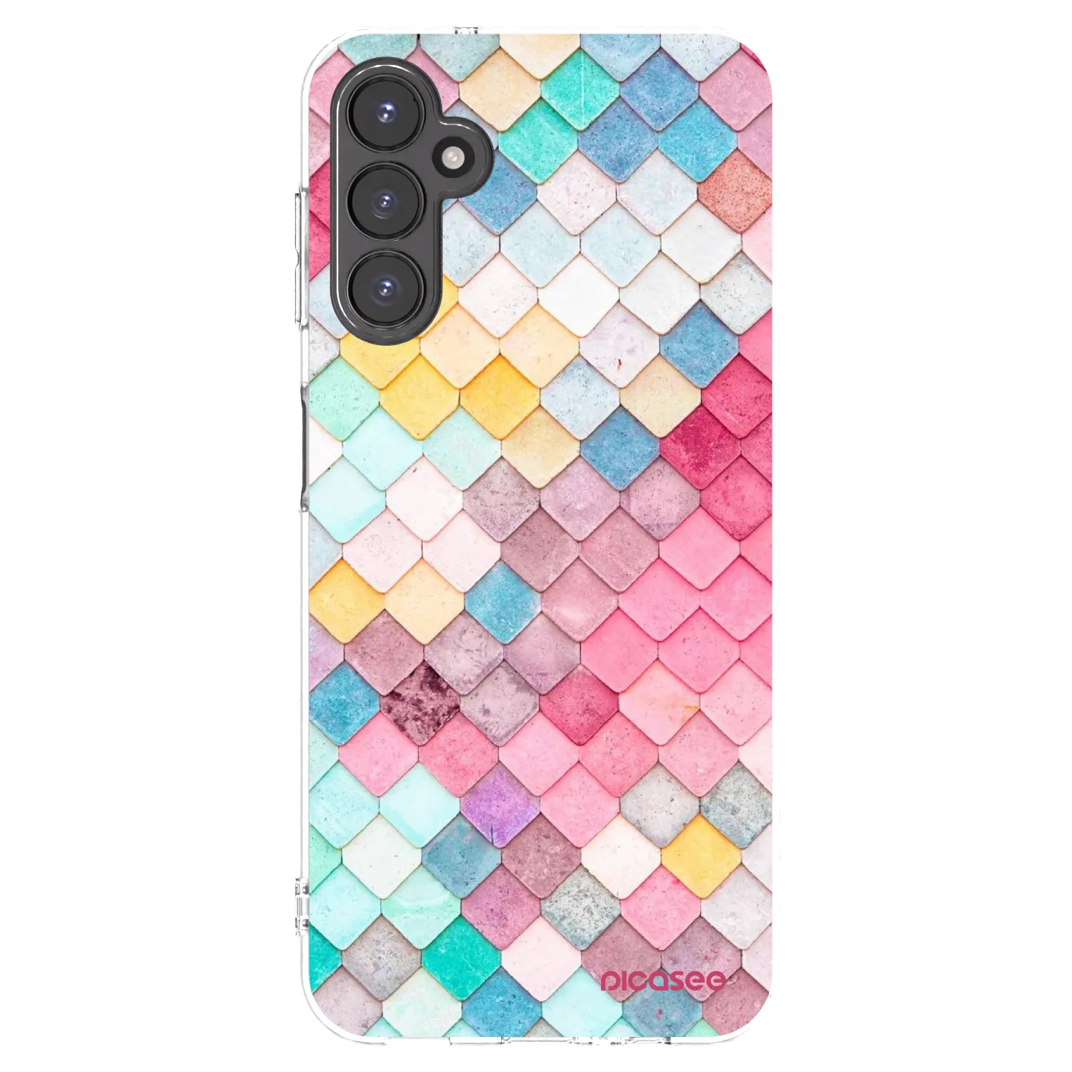 Picasee átlátszó szilikon tok az alábbi mobiltelefonokra Samsung Galaxy A14 5G A146P - Colorful roof