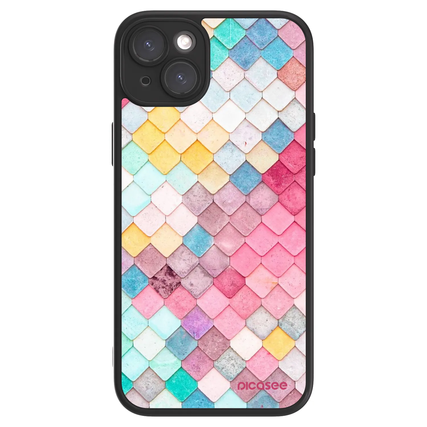 Picasee ULTIMATE CASE Apple iPhone 15 Plus - készülékre - Colorful roof