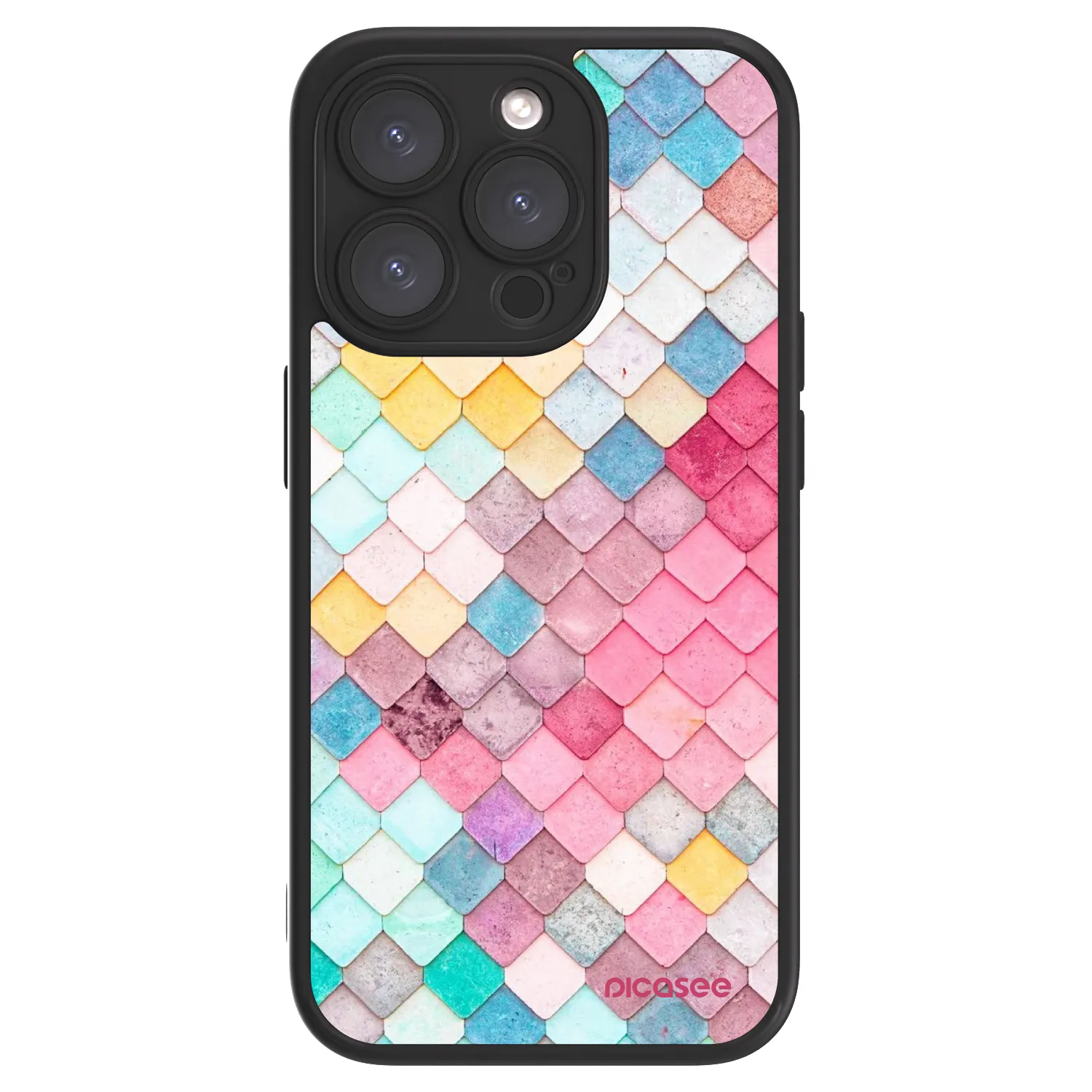 Picasee ULTIMATE CASE MagSafe Apple iPhone 15 Pro - készülékre - Colorful roof