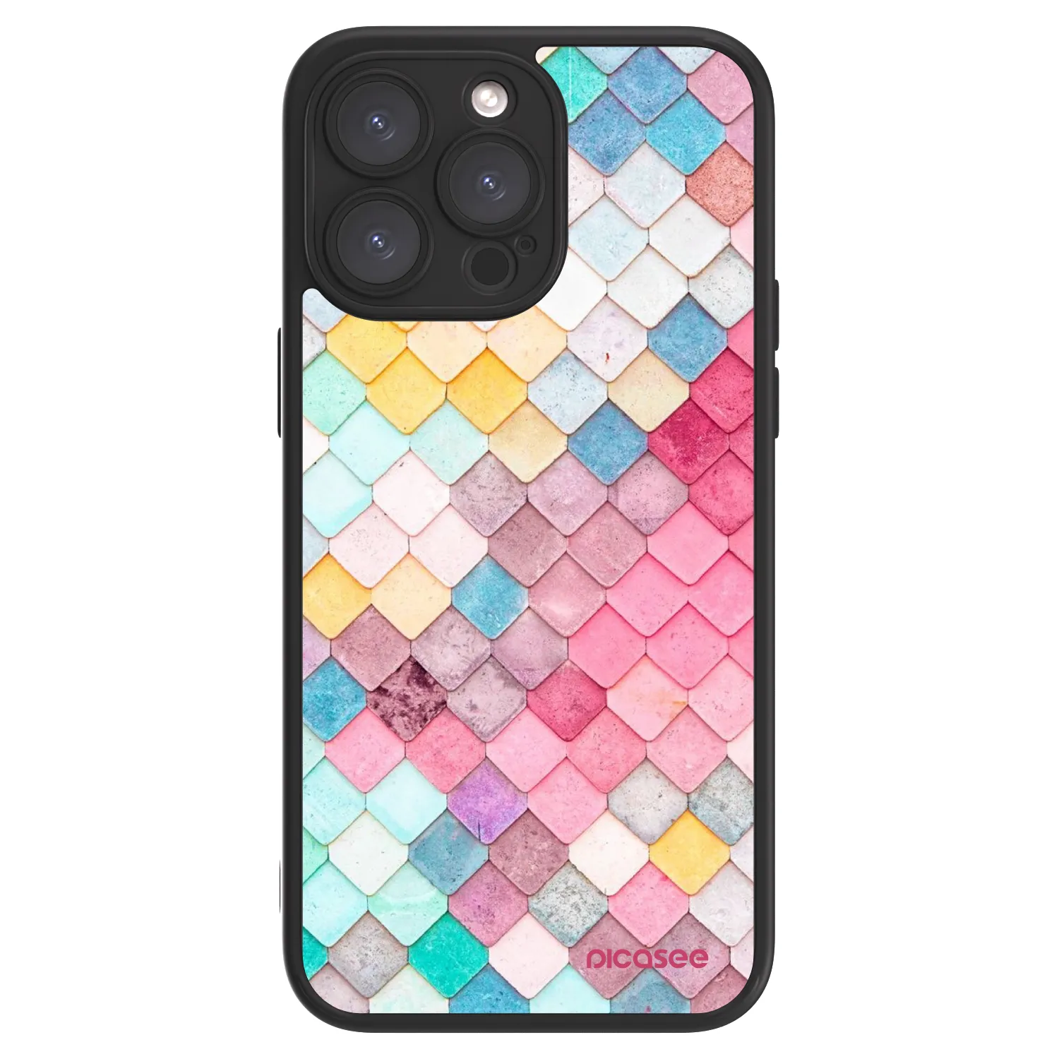 Picasee ULTIMATE CASE Apple iPhone 15 Pro Max - készülékre - Colorful roof