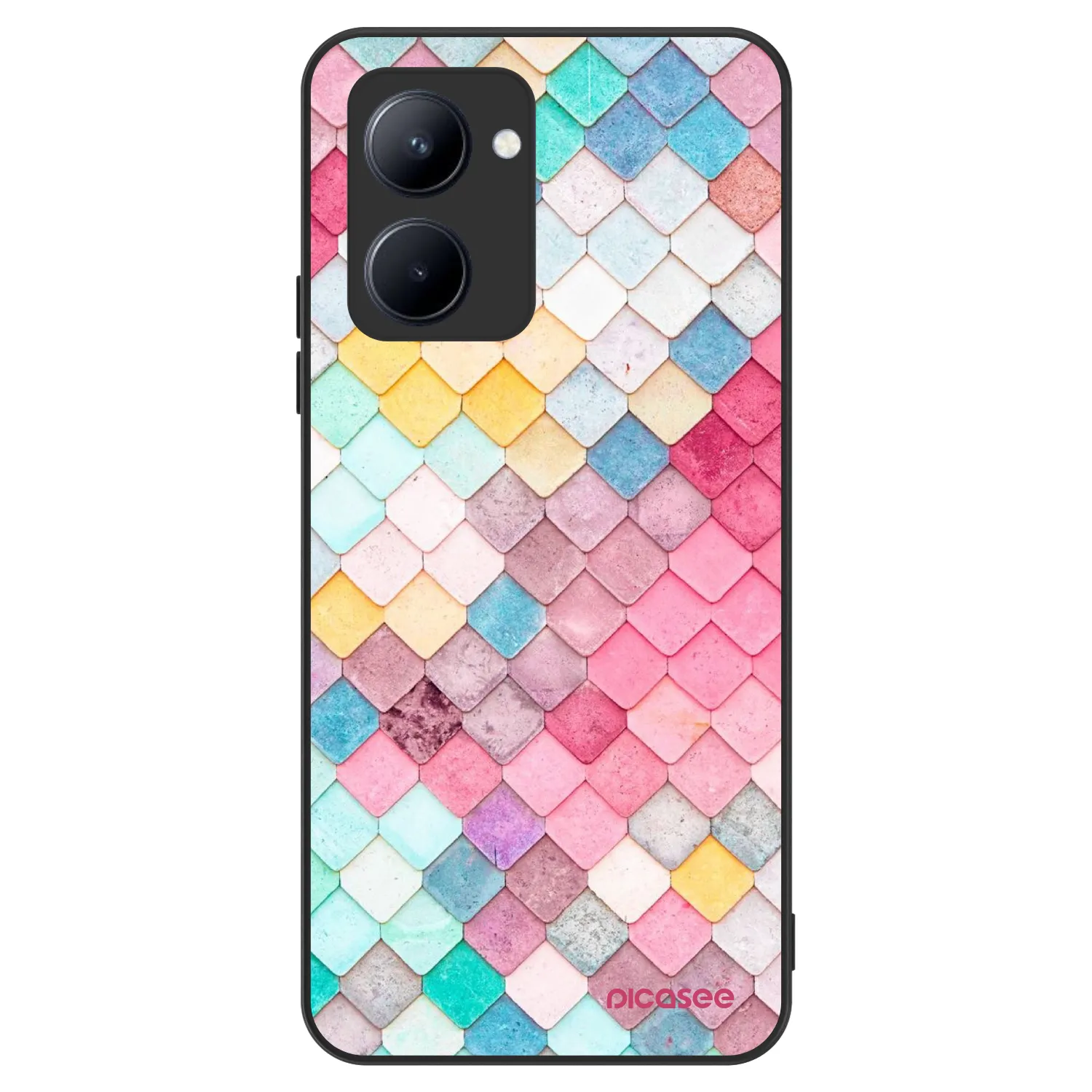 Picasee ULTIMATE CASE Realme C33 (2023) - készülékre - Colorful roof