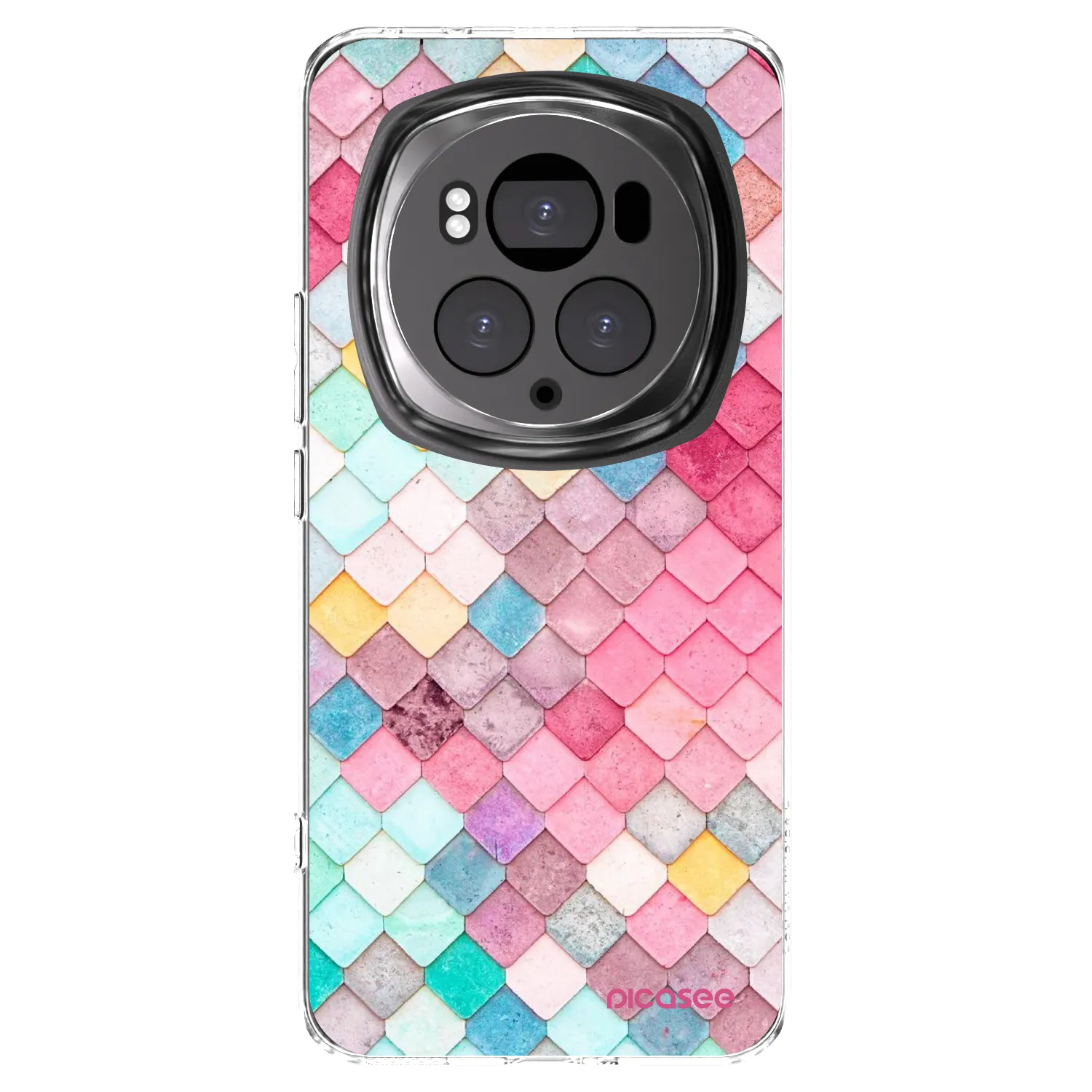 Picasee átlátszó szilikon tok az alábbi mobiltelefonokra Honor Magic6 Pro - Colorful roof