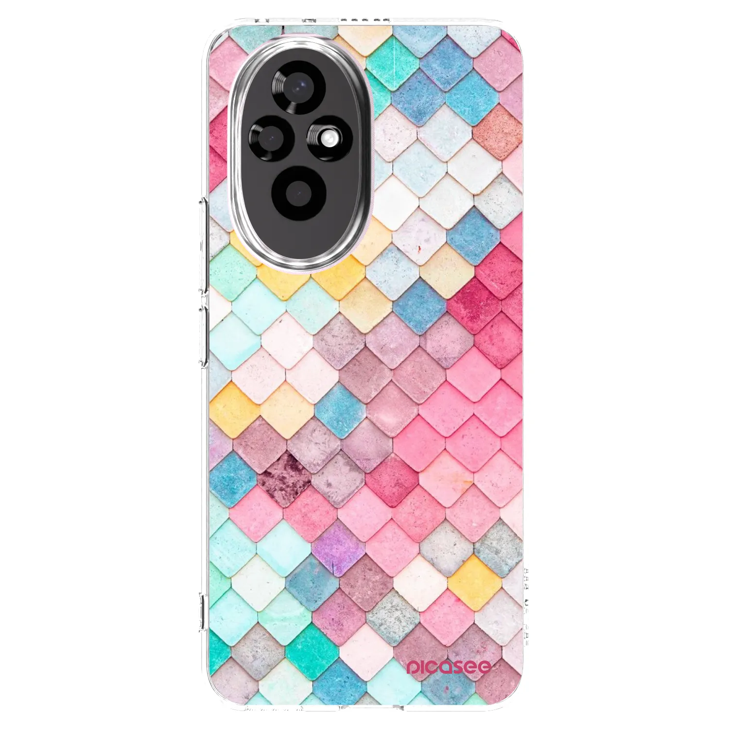 Picasee átlátszó szilikon tok az alábbi mobiltelefonokra Honor 200 Pro 5G - Colorful roof