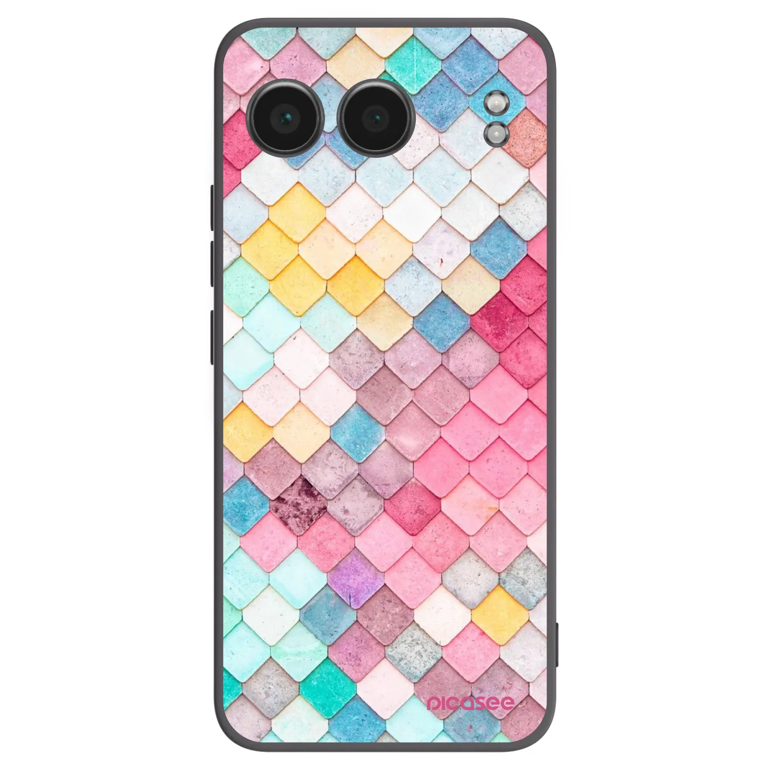 Picasee fekete szilikon tok az alábbi mobiltelefonokra OnePlus Nord 4 - Colorful roof