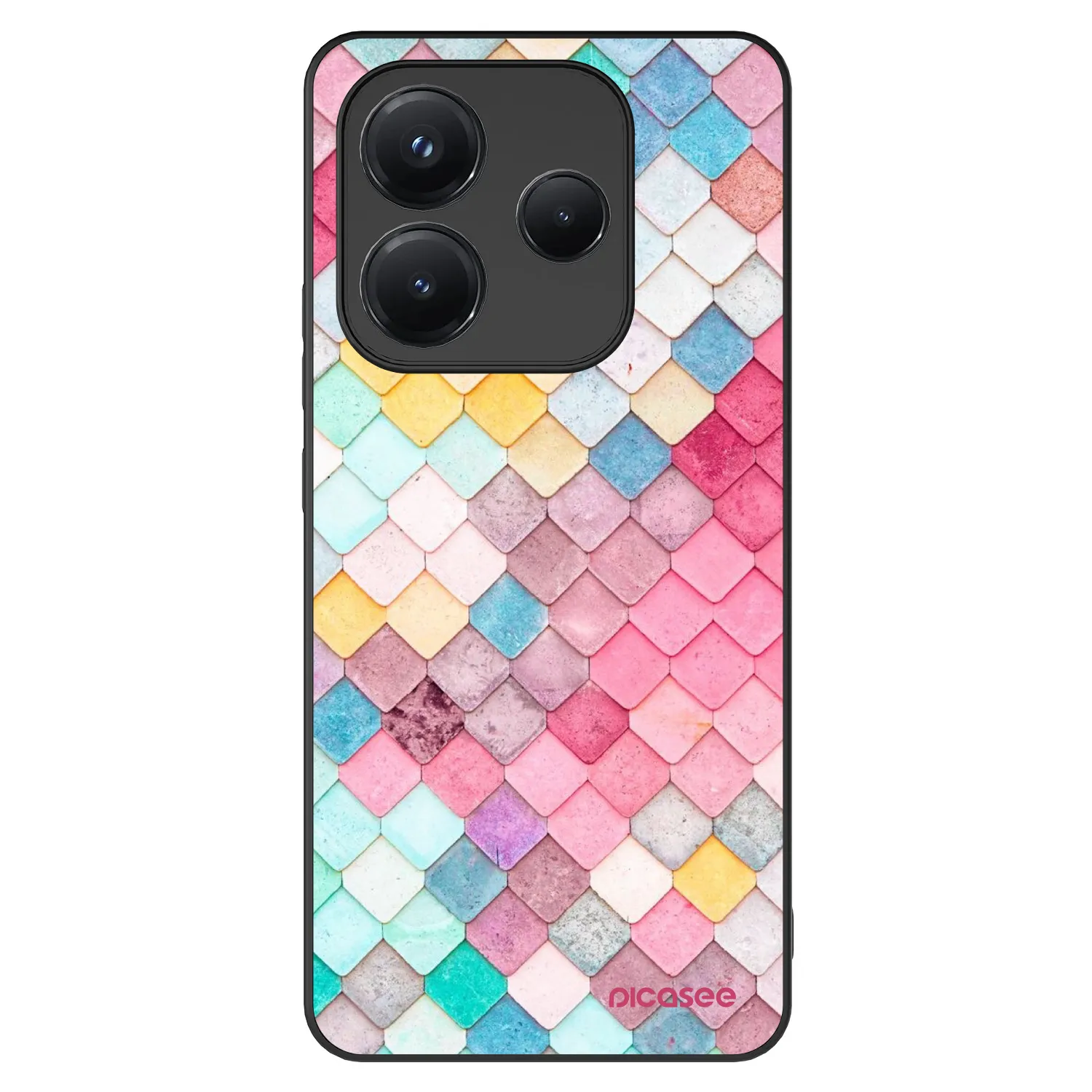 Picasee ULTIMATE CASE Xiaomi Redmi Note 14 5G - készülékre - Colorful roof