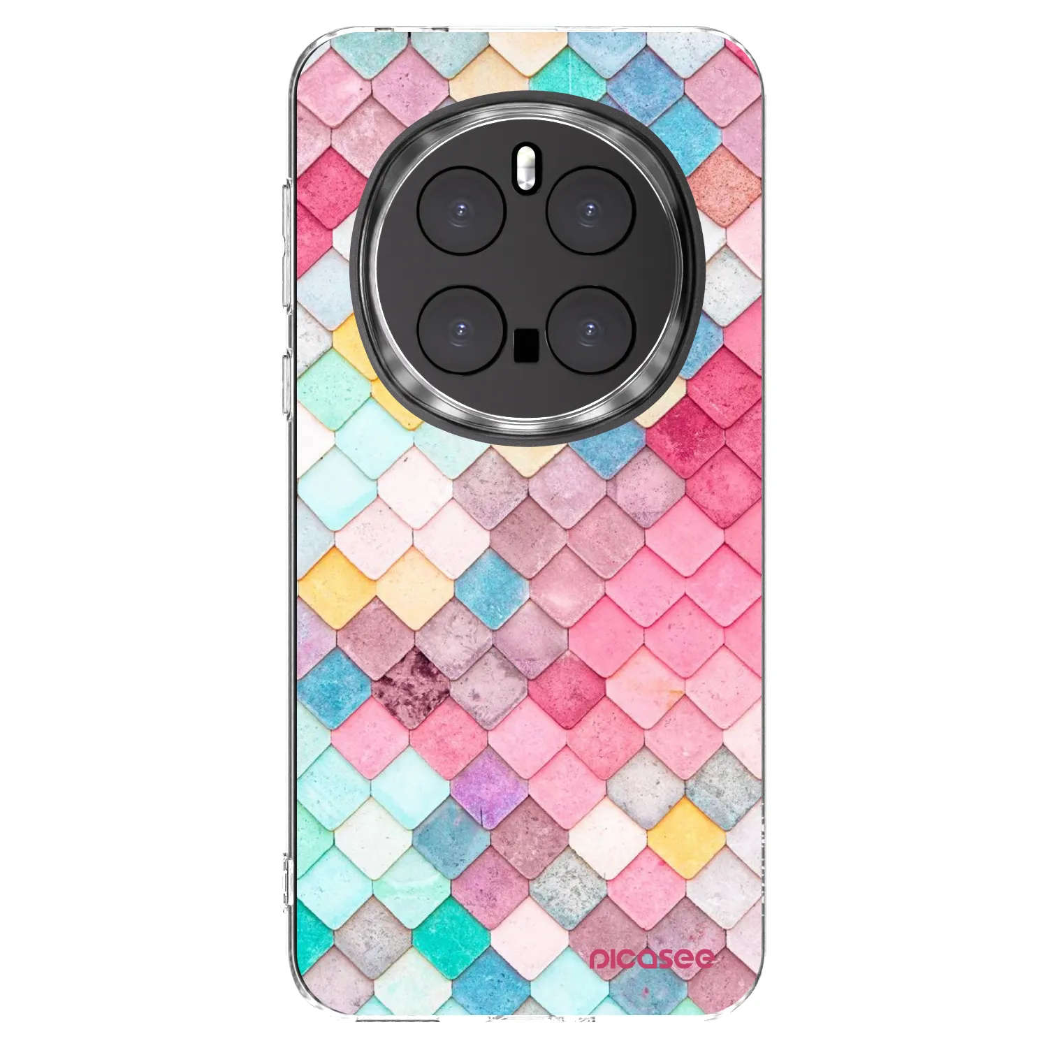 Picasee átlátszó szilikon tok az alábbi mobiltelefonokra Honor Magic7 Pro 5G - Colorful roof