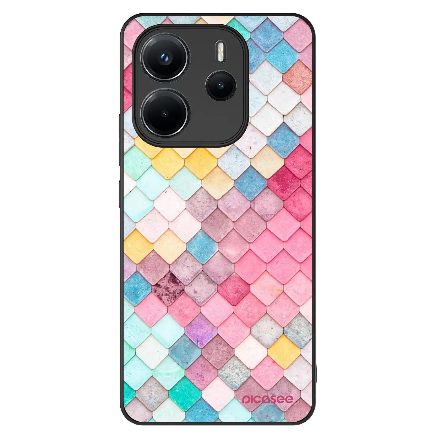 Picasee ULTIMATE CASE Xiaomi Redmi Note 14 4G - készülékre - Colorful roof