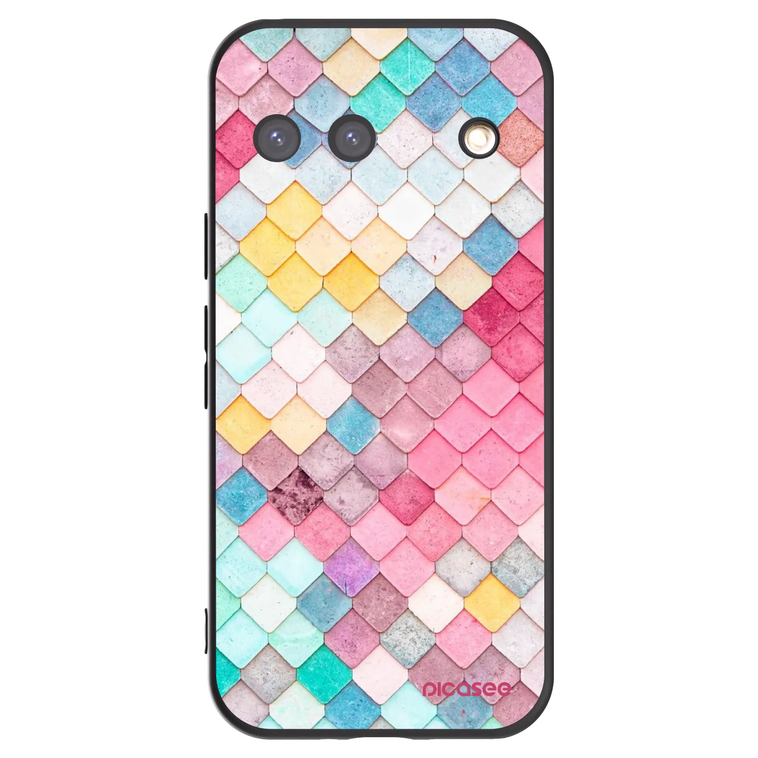 Picasee fekete szilikon tok az alábbi mobiltelefonokra Google Pixel 9 - Colorful roof