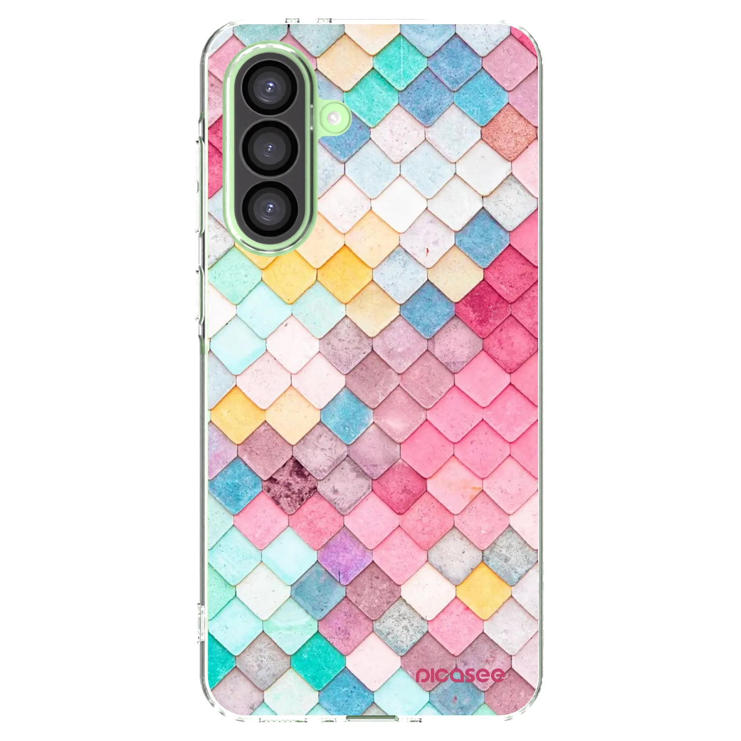 Picasee átlátszó szilikon tok az alábbi mobiltelefonokra Samsung Galaxy A26 5G A266B - Colorful roof