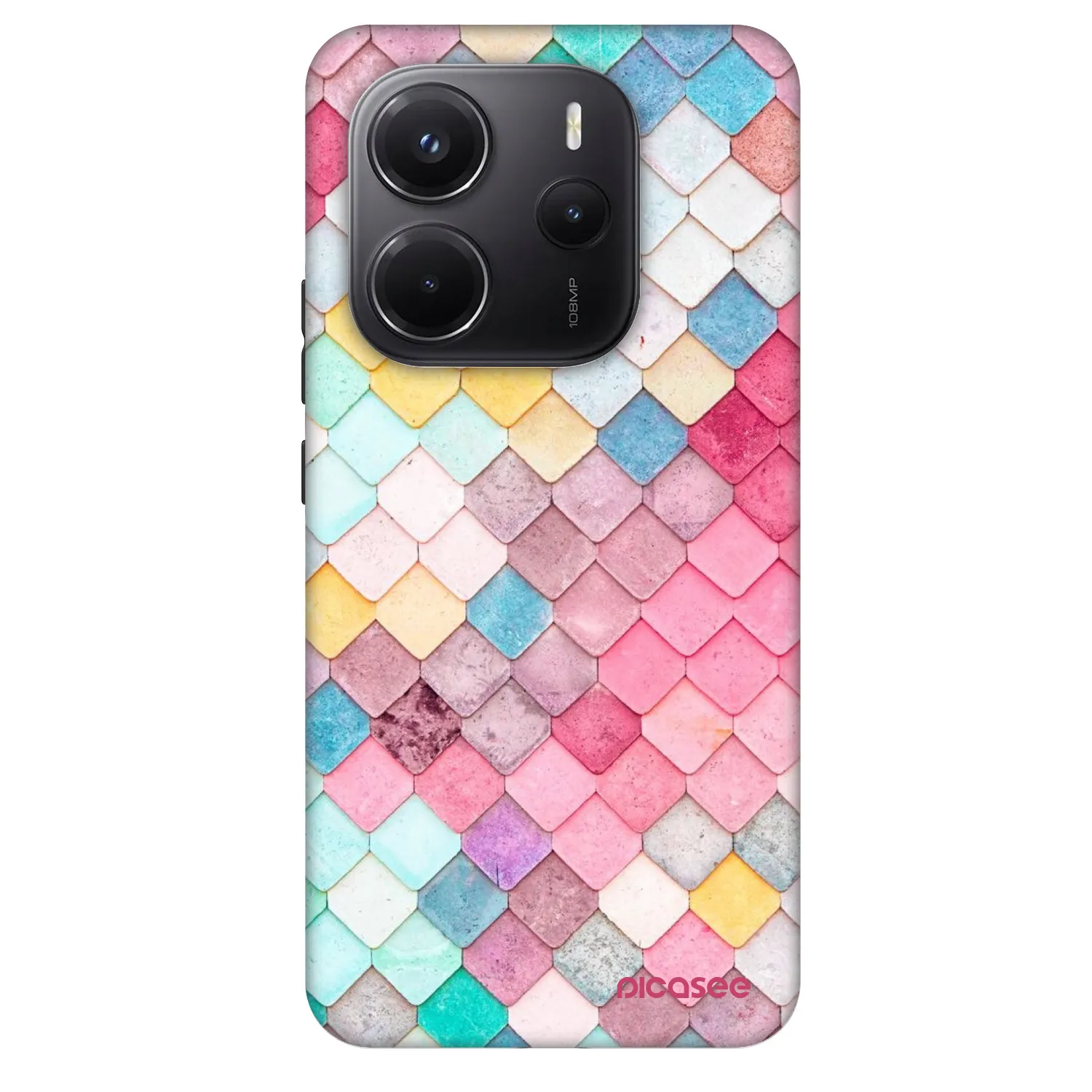 Picasee Fashion Case Xiaomi Redmi Note 14 5G - Colorful roof