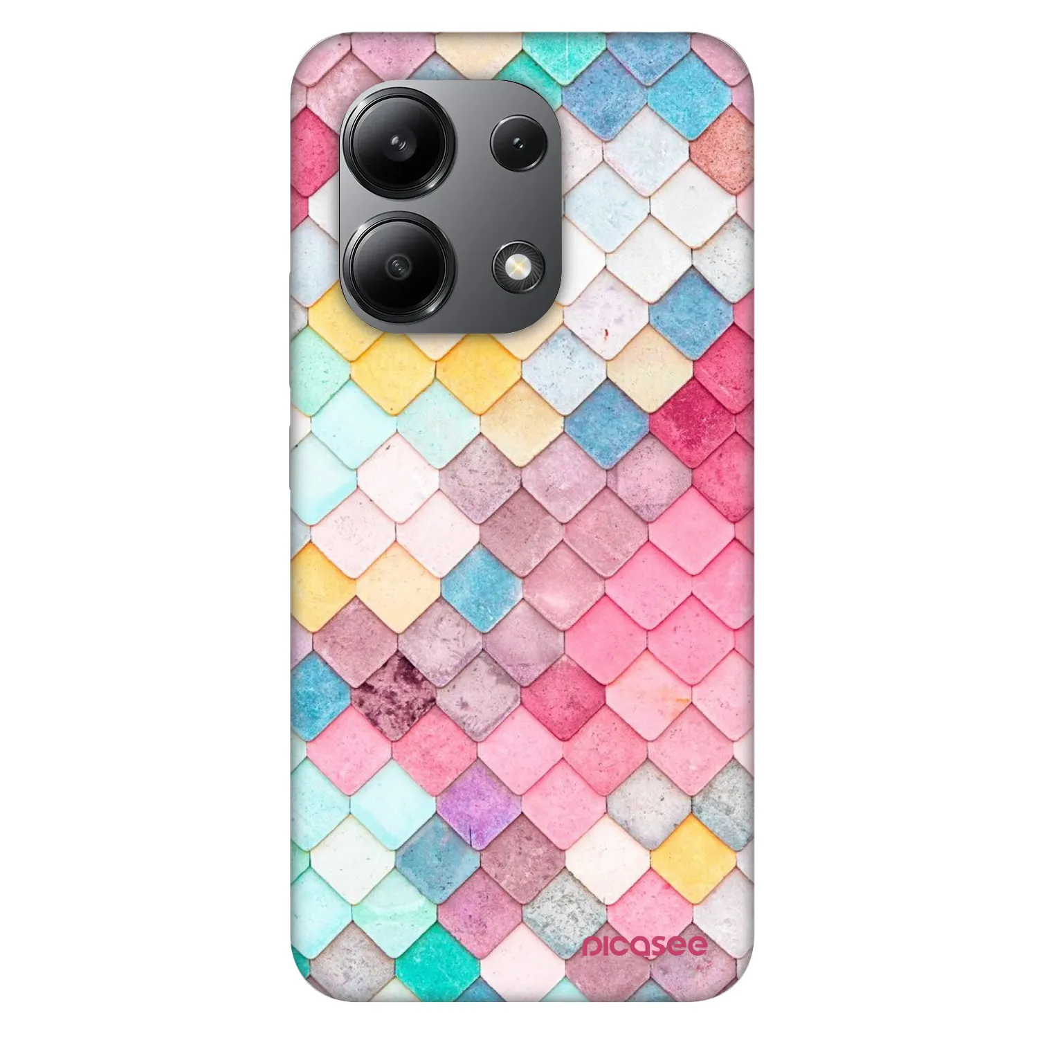 Picasee Fashion Case Xiaomi Redmi Note 13 4G - Colorful roof