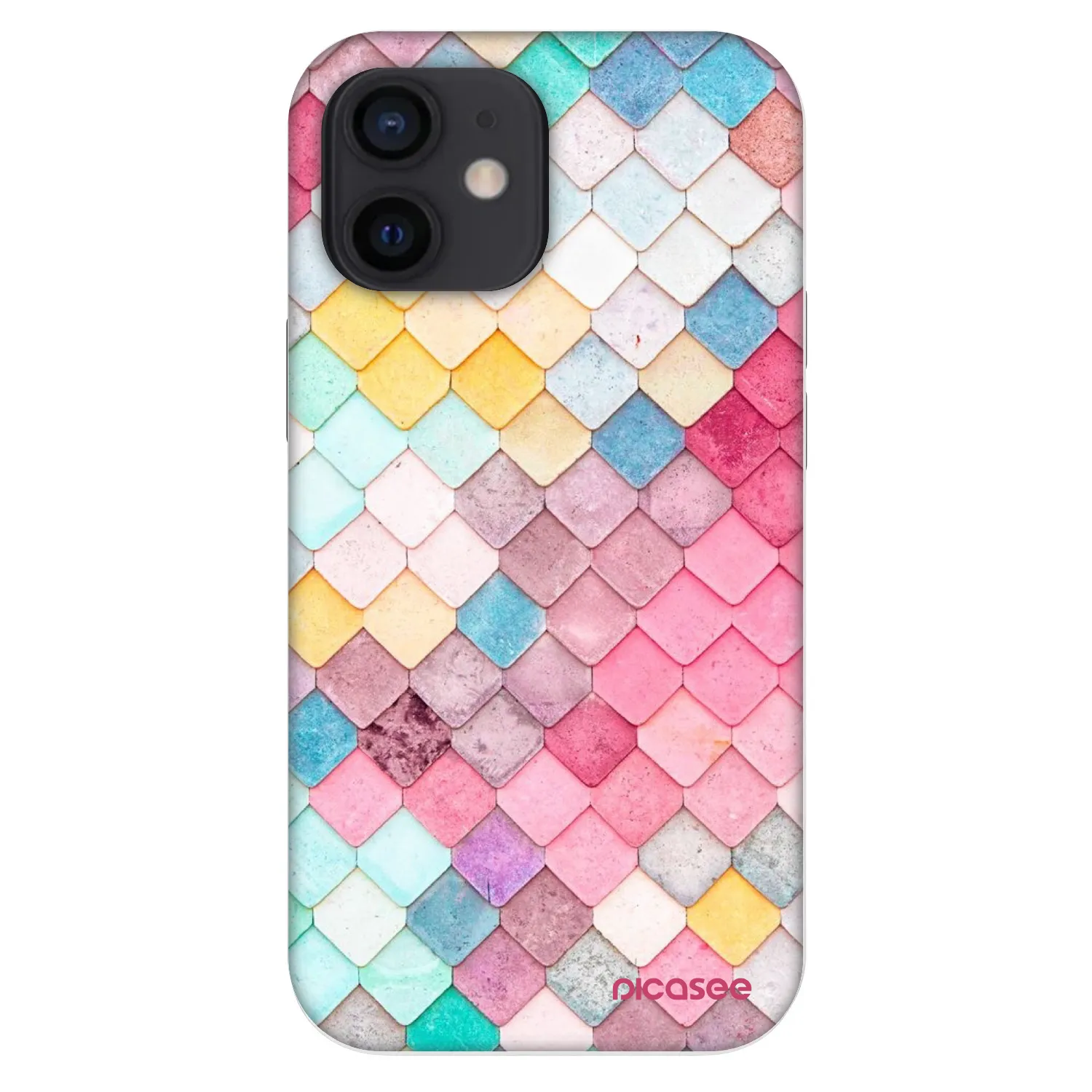 Picasee Fashion Case Apple iPhone 12 mini - Colorful roof