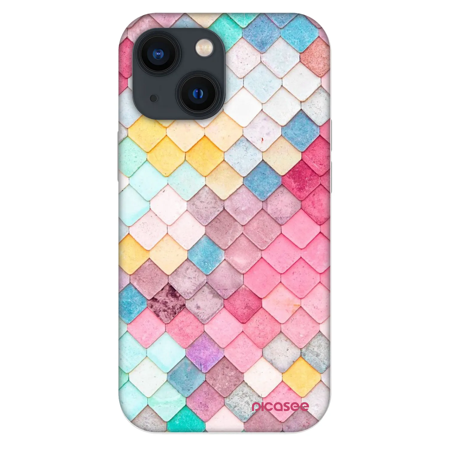 Picasee Fashion Case Apple iPhone 13 mini - Colorful roof