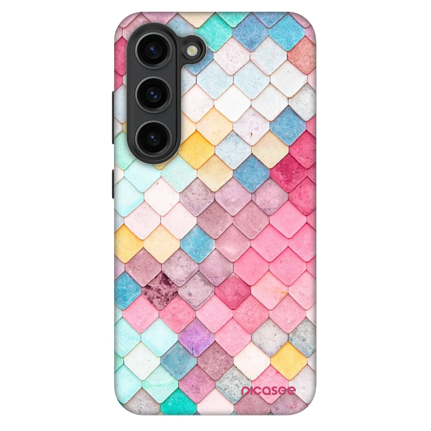 Picasee Fashion Case Samsung Galaxy S23 5G - Colorful roof