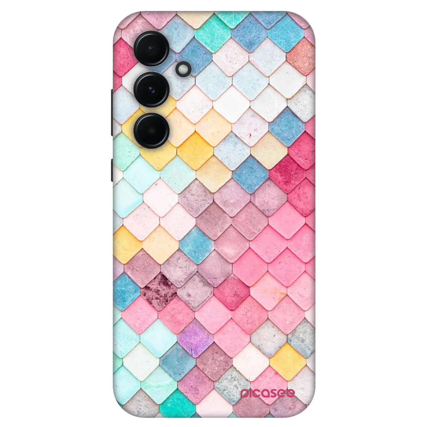 Picasee Fashion Case Samsung Galaxy A55 5G A556B - Colorful roof