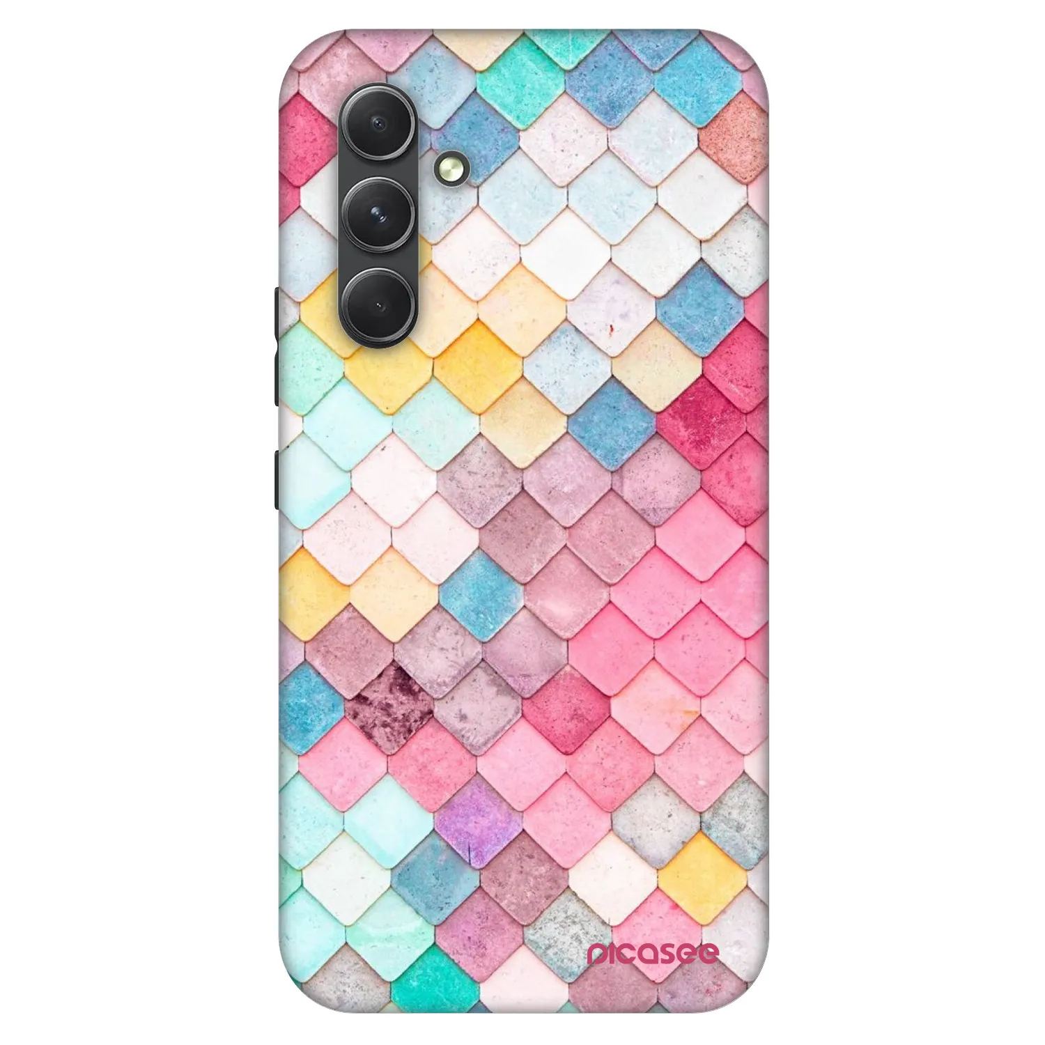 Picasee Fashion Case Samsung Galaxy A54 5G A546B - Colorful roof