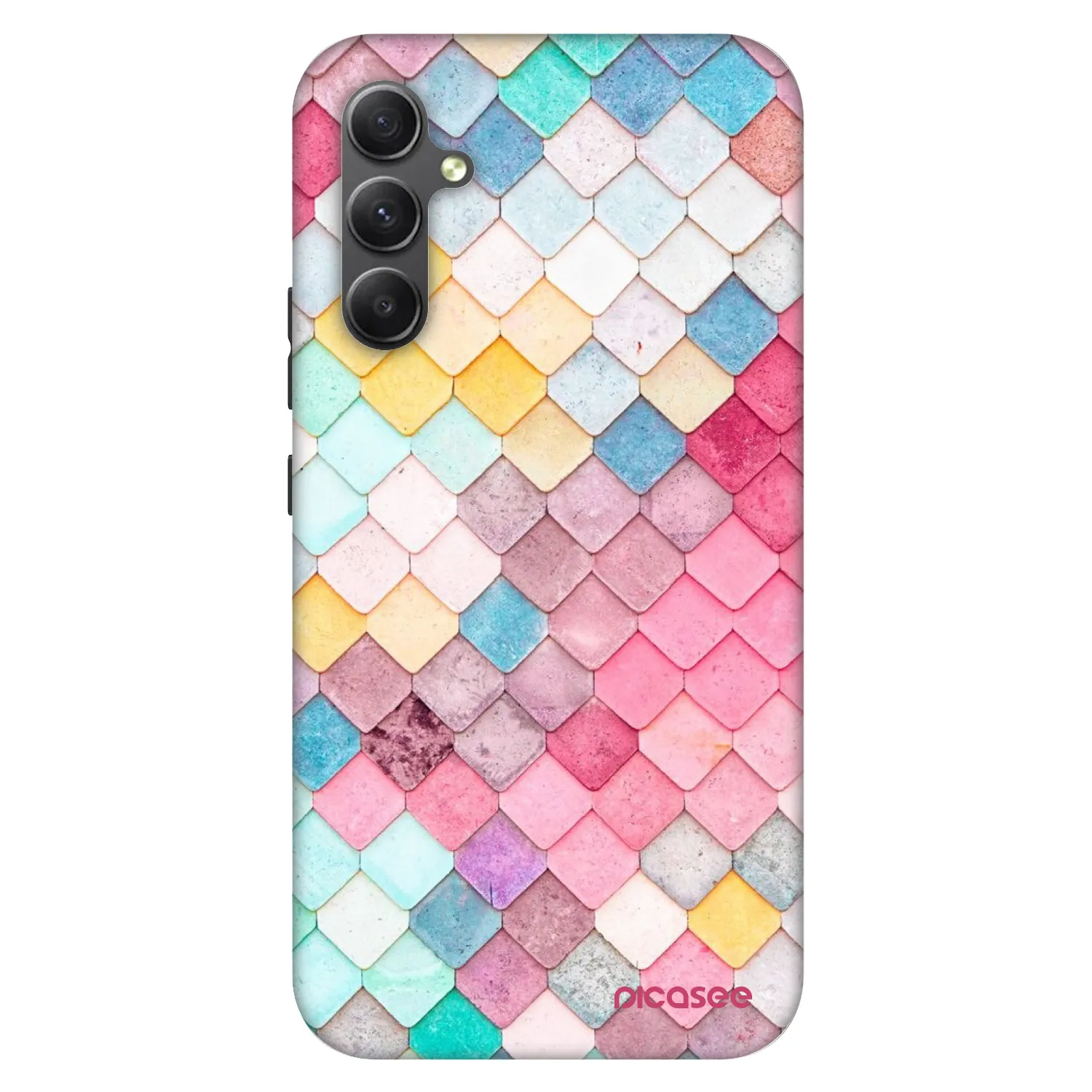 Picasee Fashion Case Samsung Galaxy A34 5G A346B - Colorful roof
