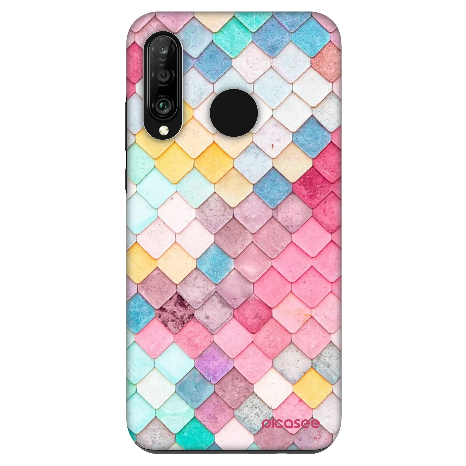 Picasee Fashion Case Huawei P30 Lite - Colorful roof