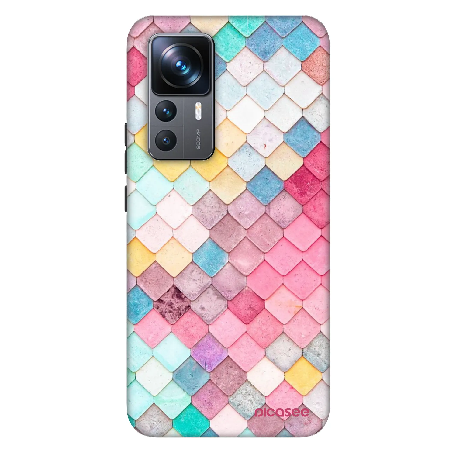 Picasee Fashion Case Xiaomi 12T - Colorful roof