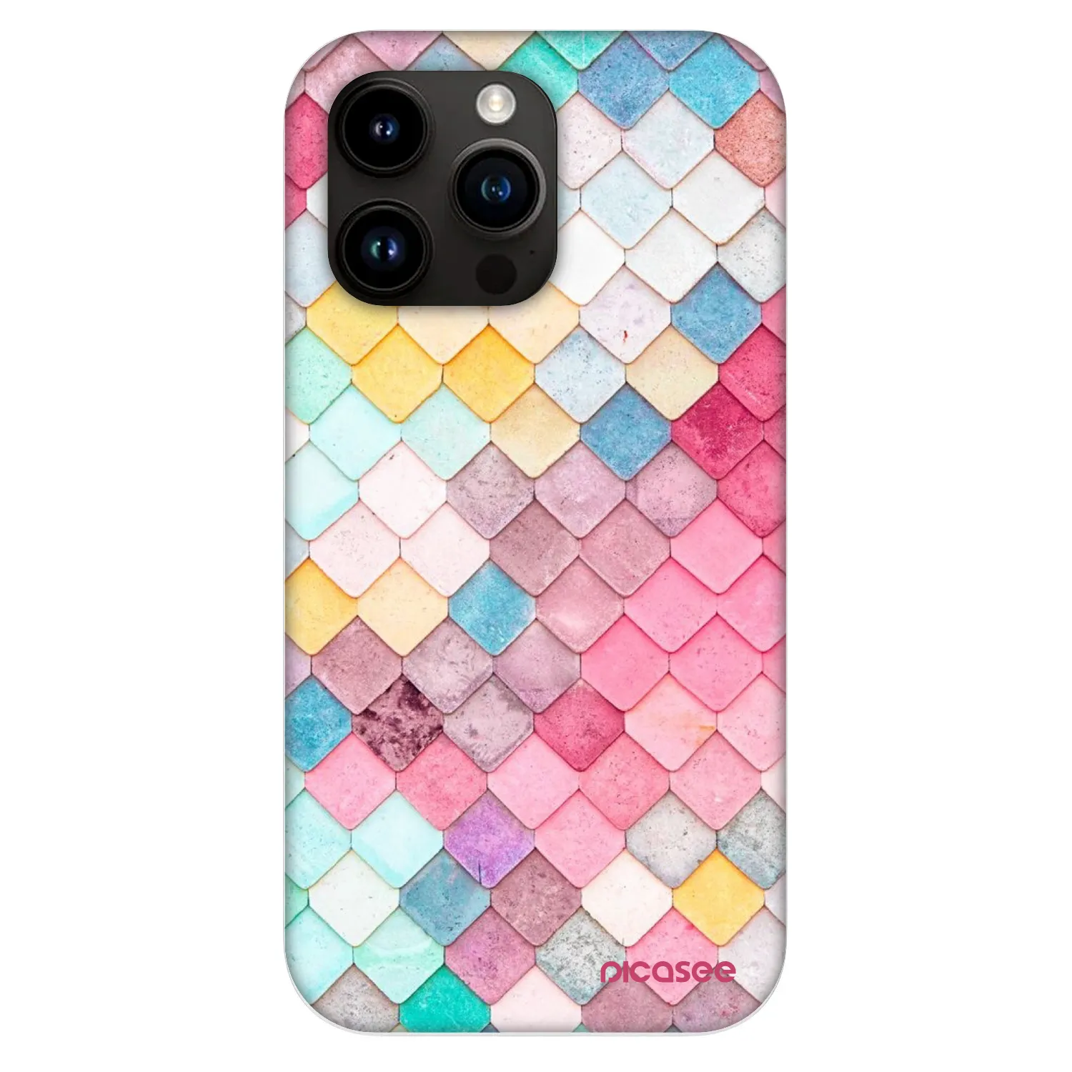 Picasee Fashion Case MagSafe Apple iPhone 13 Pro - Colorful roof