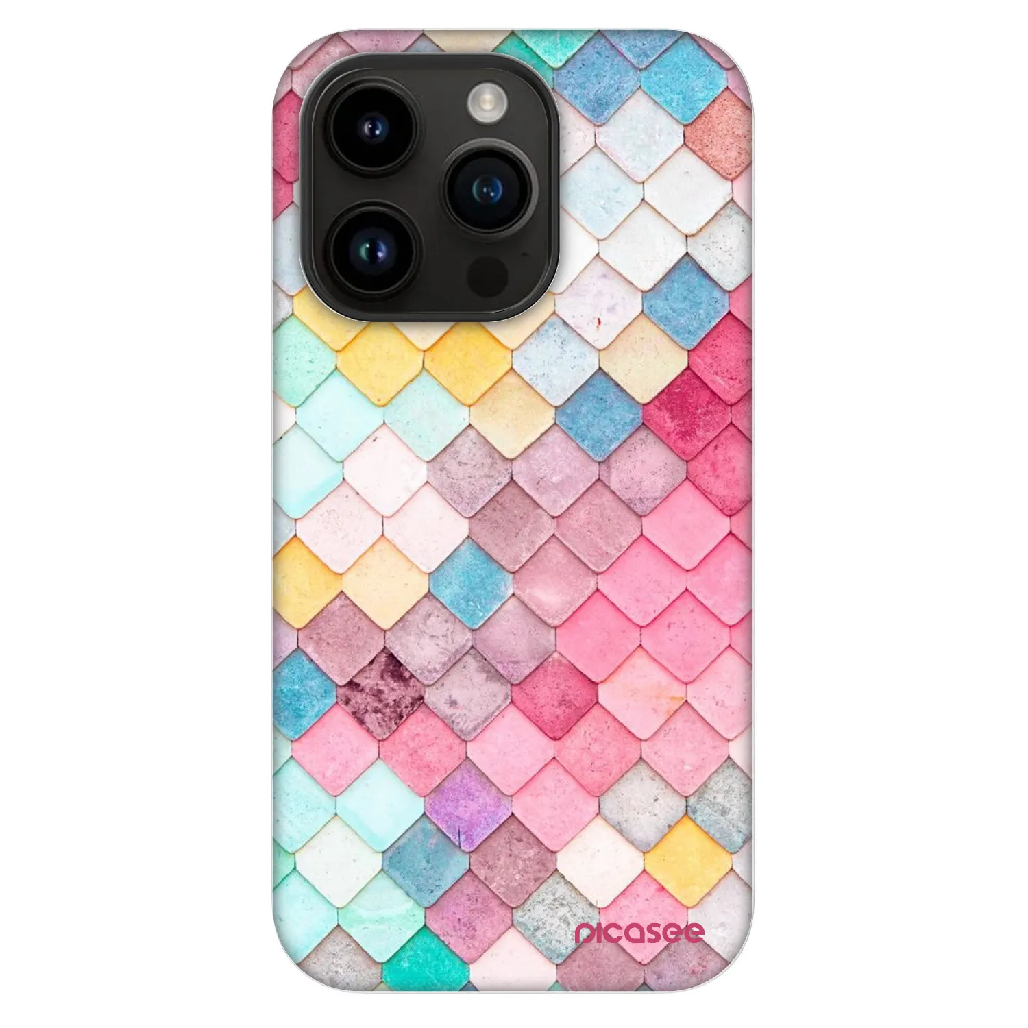 Picasee Fashion Case MagSafe Apple iPhone 14 Pro - Colorful roof
